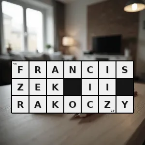 Hasło krzyżówkowe książę siedmiogrodu od 1704 r 1676 1735 - franciszek ii rakoczy – rozwiązanie, synonimy, podpowiedzi i definicje krzyżówkowe